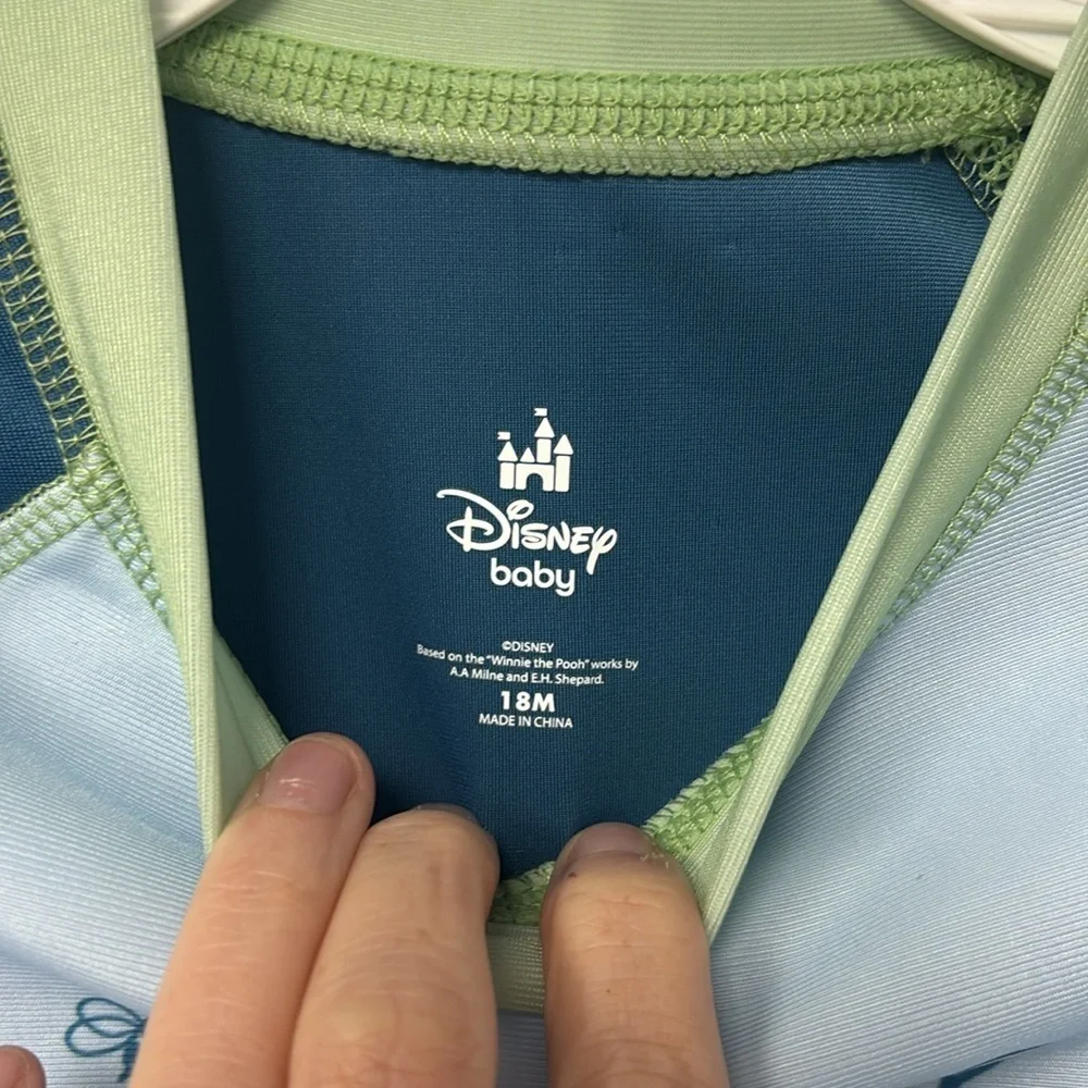 NWT Twin alert! 2xDisney Kids 18mo Winnie the Pooh Swim Rashguard Sets. 😍😍😍😍😍 - Picture 4 of 12